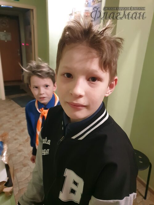 Занятиях в детском клубе «Флагман»